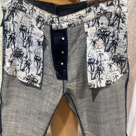 Five Pointz Vintage  Wash Fashion Shorts Sz 36 - Picture 10 of 11